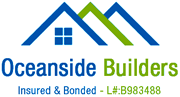 Home, Kitchen Remodeling, General Remodeling – Oceanside Builders Logo